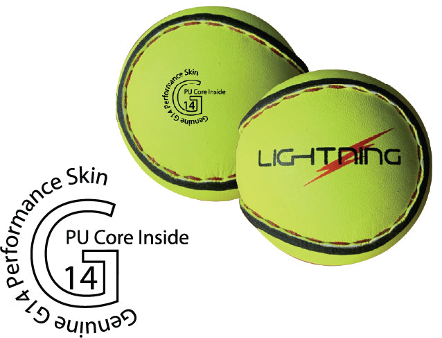 Lee Sports Lightning Match Quality Sliotar