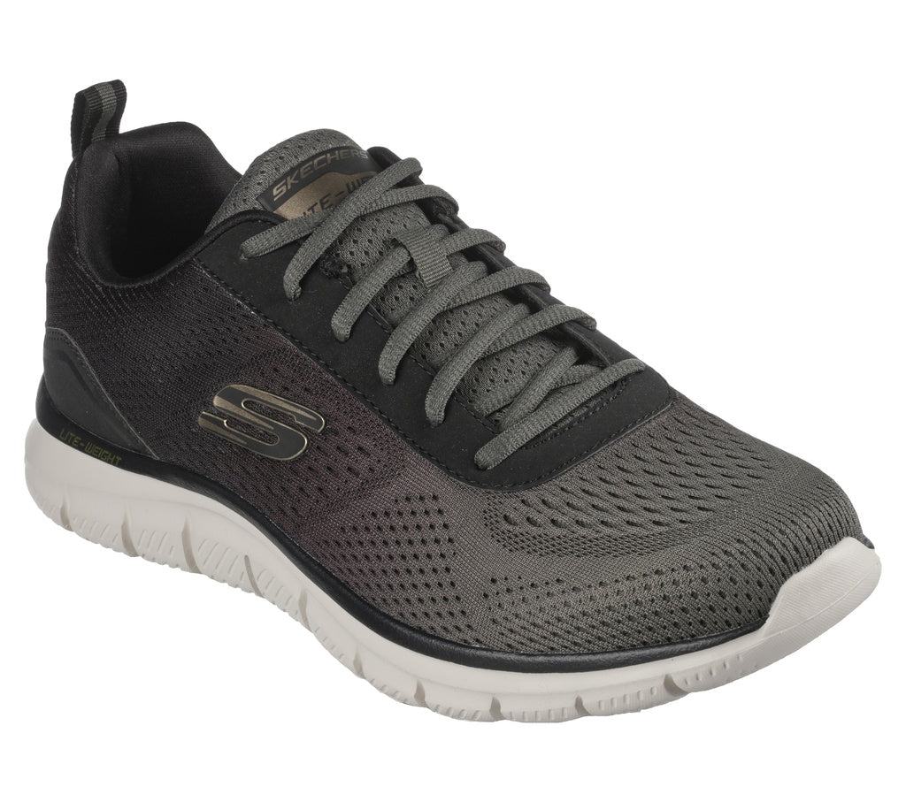 Skechers Track Mens Shoe (Grey/Black)