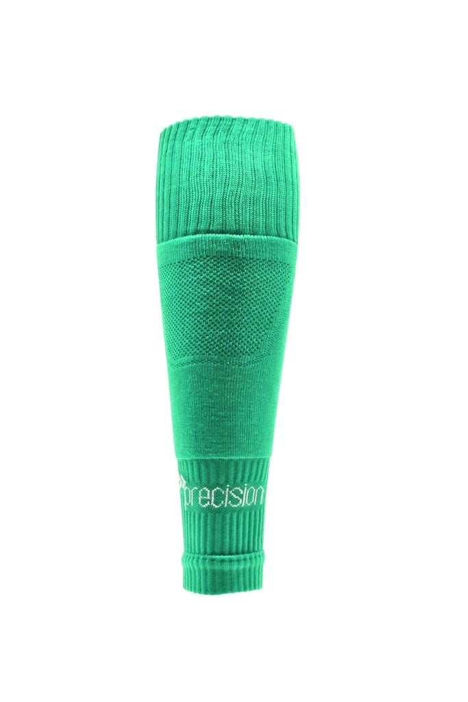 Precision Pro Footless Compression Sleeve Socks Green (Size 7-12)