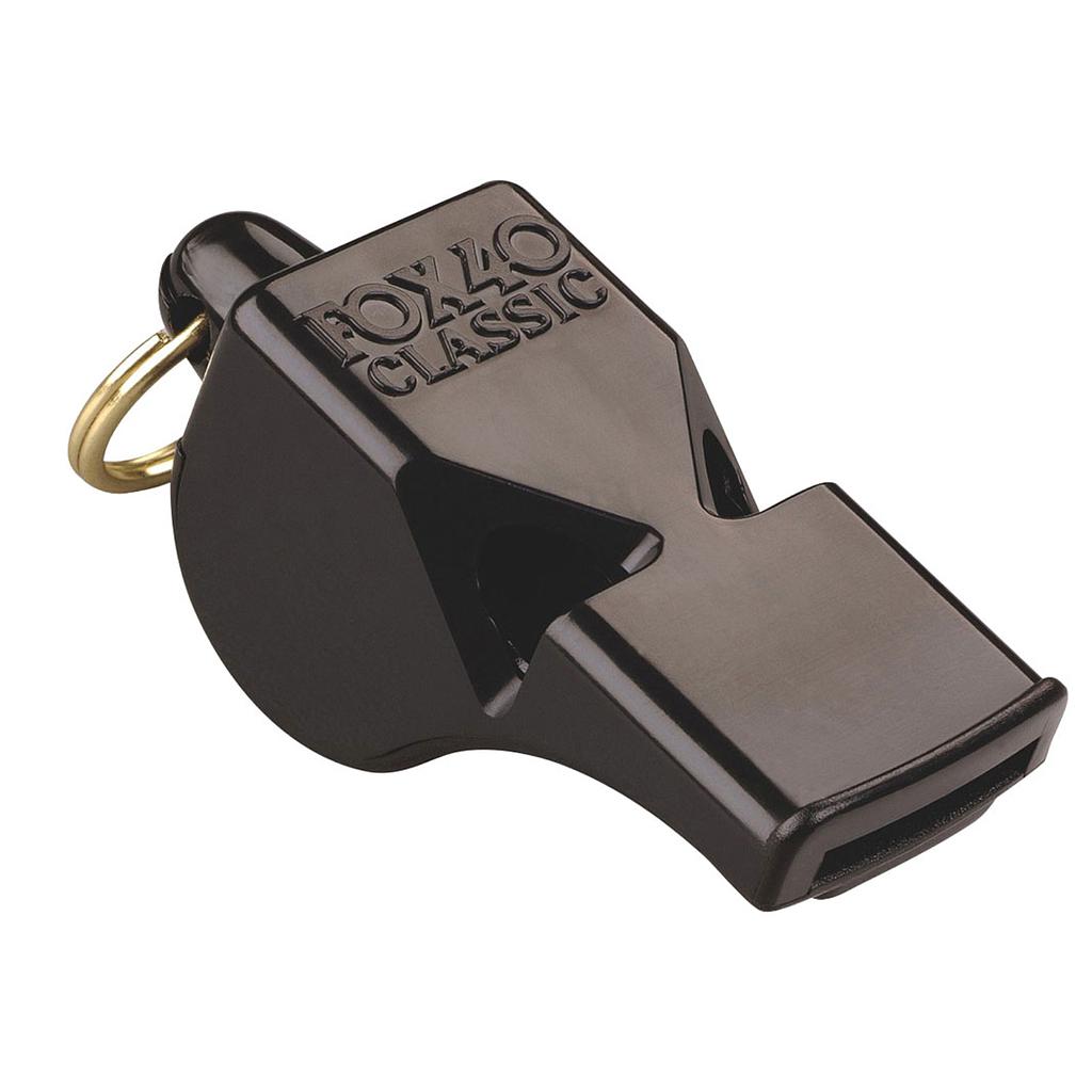 Fox 40 Pealess Classic Whistle with lanyard
