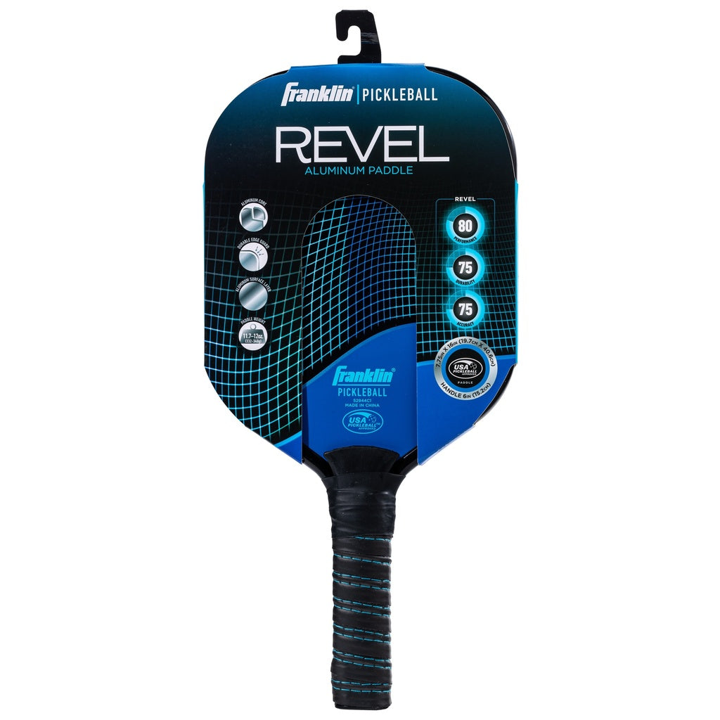 Franklin Revel Pickleball Paddle, Blue