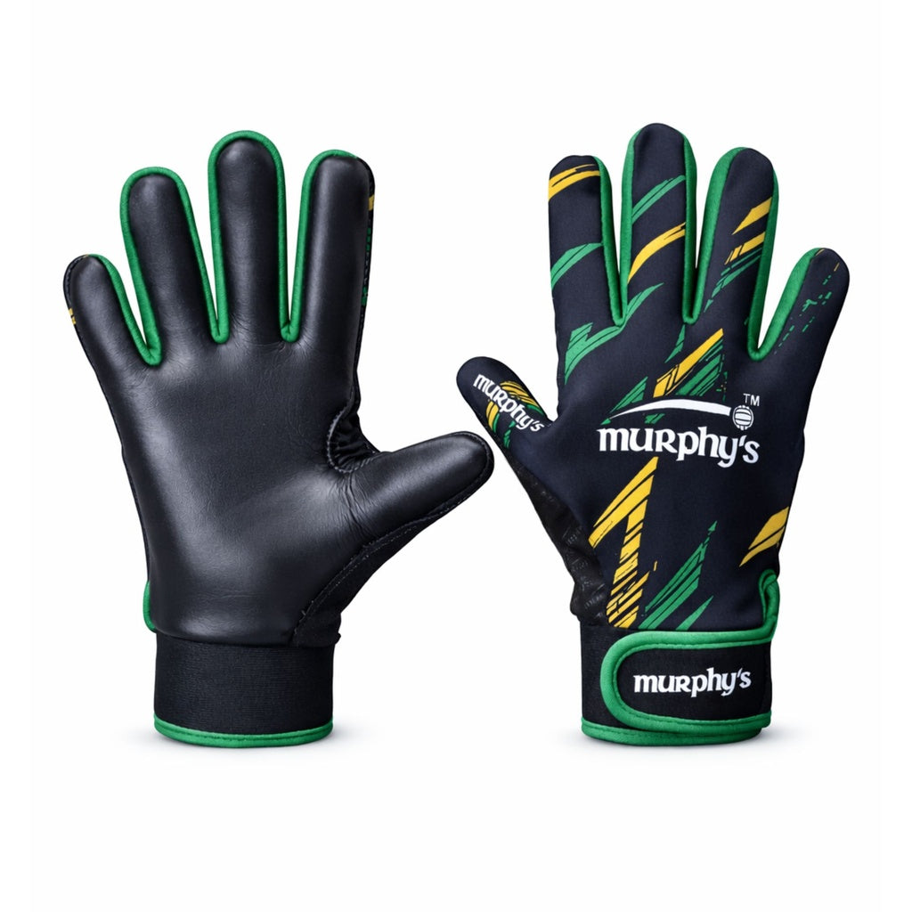 Murphy's Vision Gaelic Gloves Black/Amber/Green