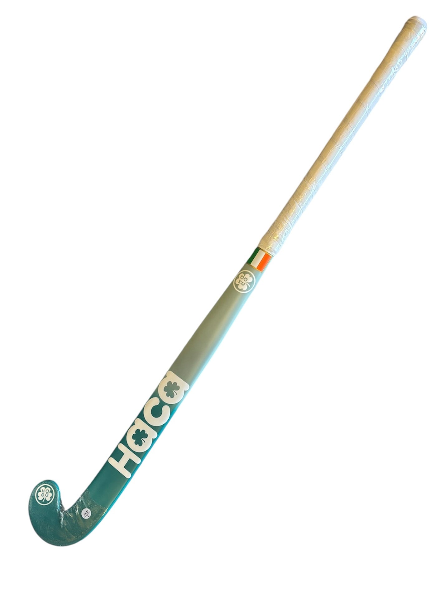 Haca H1 MidBow Hockey Stick, Teal/Silver