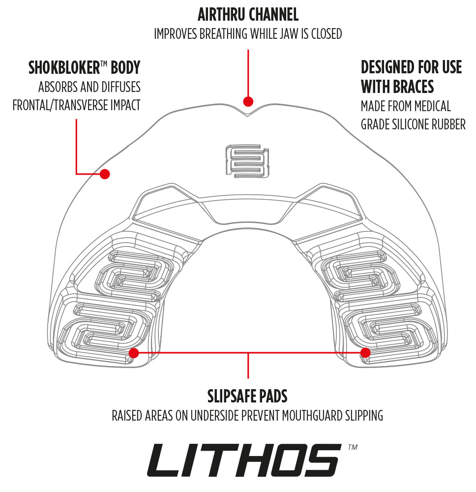 Makura Lithos Pro Fixed Brace Gumshield Sr