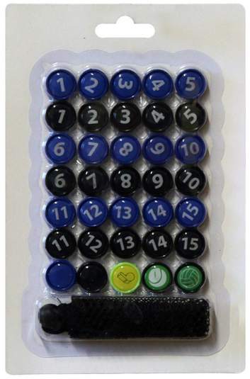 Lee Sports Spare Magnet Pack