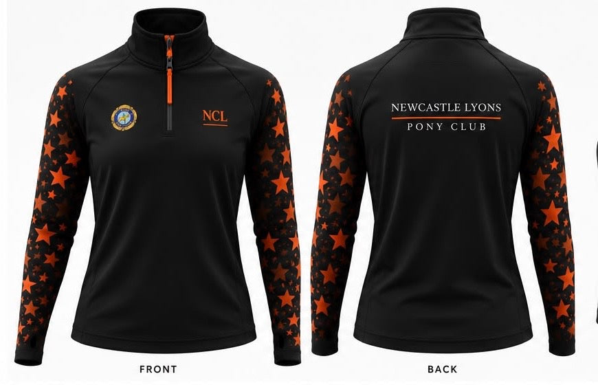 PRE-ORDER Newcastle Lyons Pony Club Halfzip