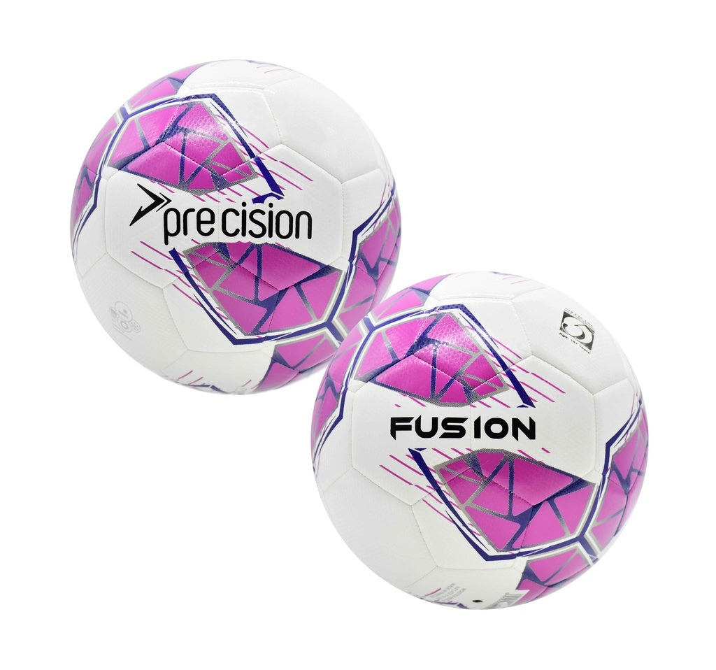 Precision Fusion Fifa Basic Training Ball White/Pink