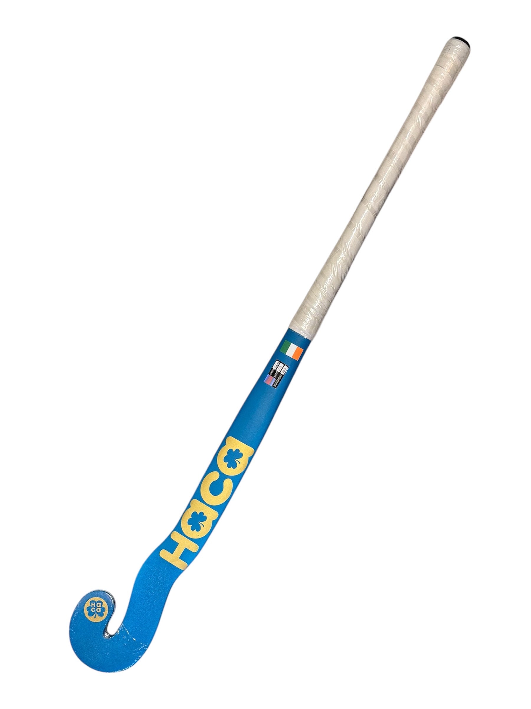 Haca H Cúl Báire GK Hockey Stick Cyan/Gold