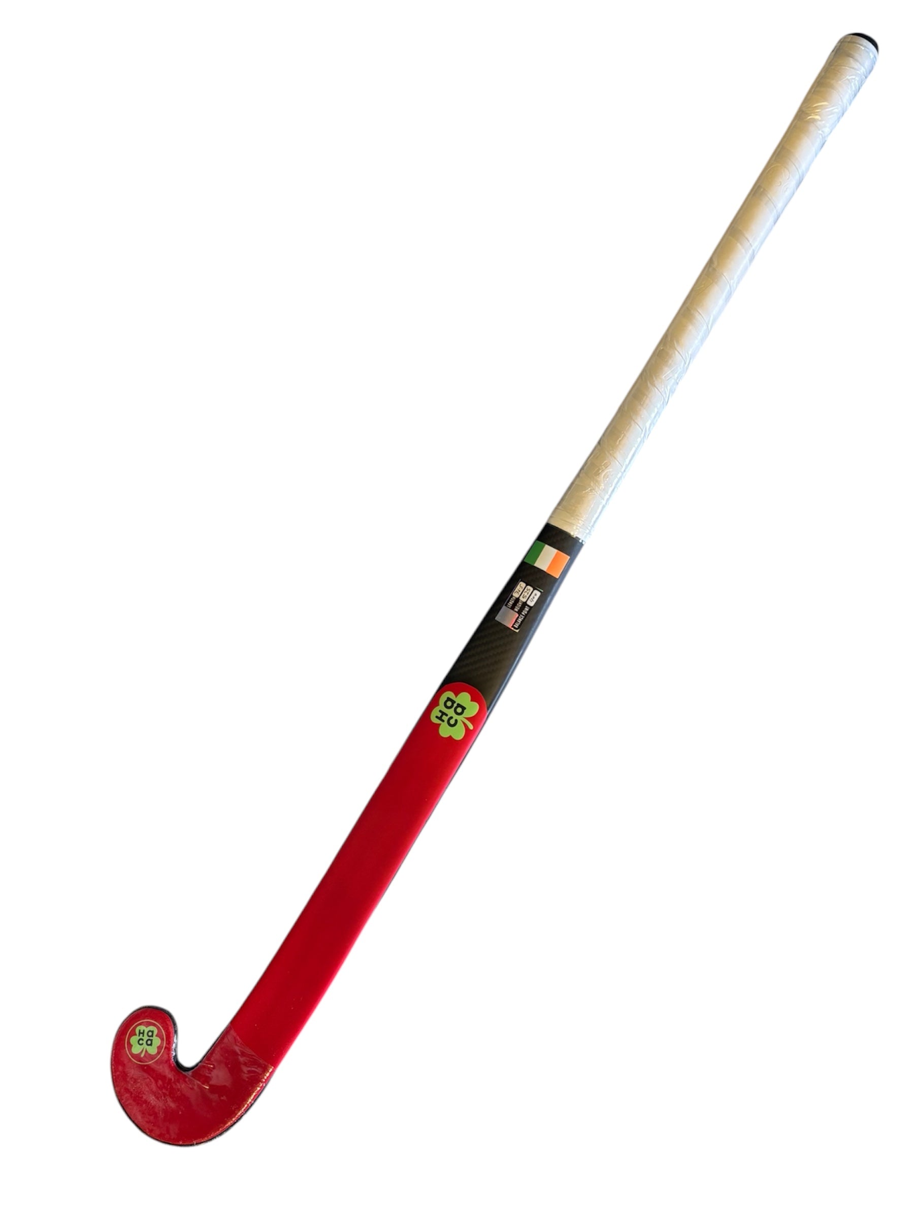 Haca H2 20% Carbon Hockey Stick Black/Red