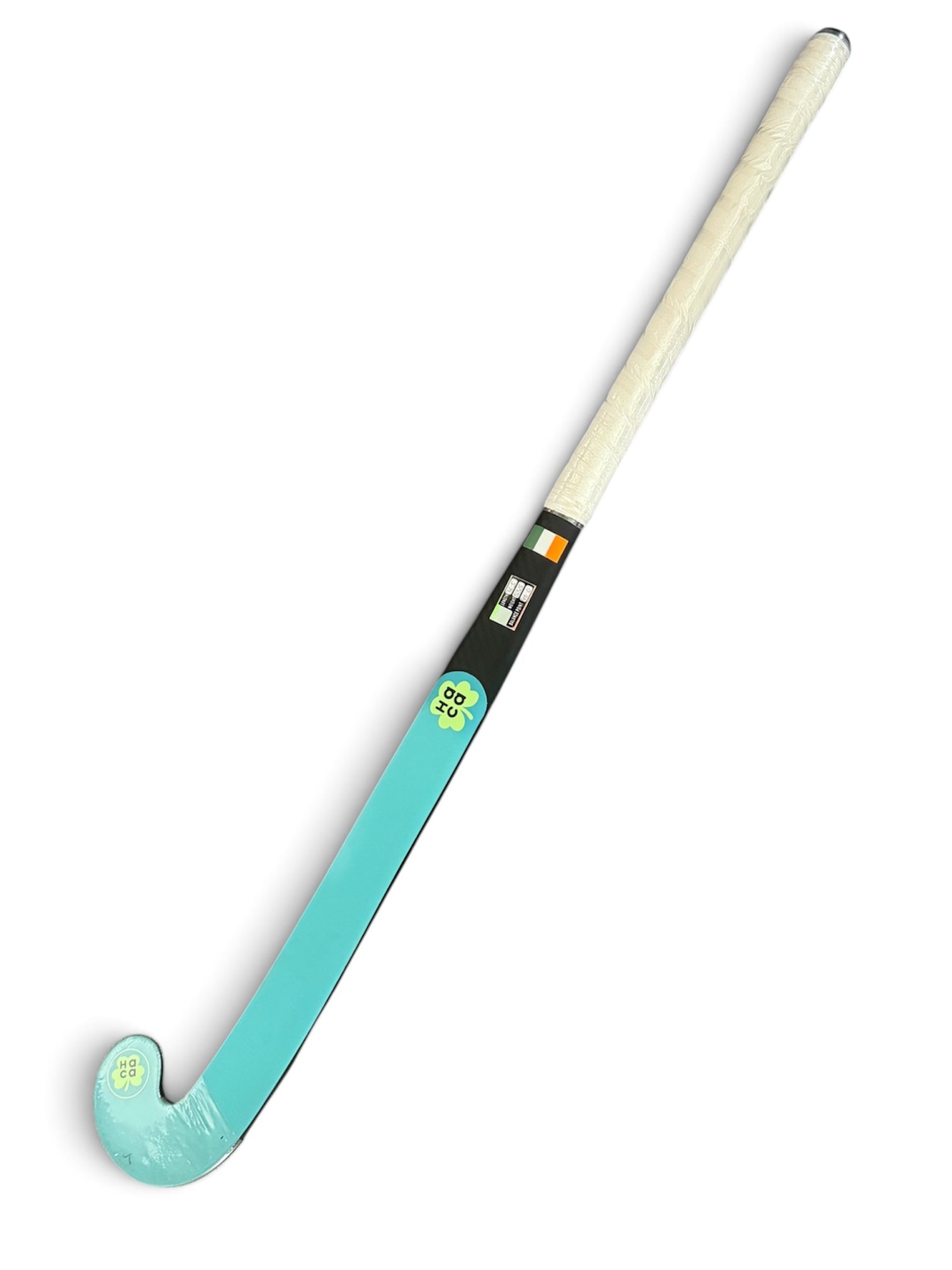 Haca H2 20% Carbon Hockey Stick Black/Cyan
