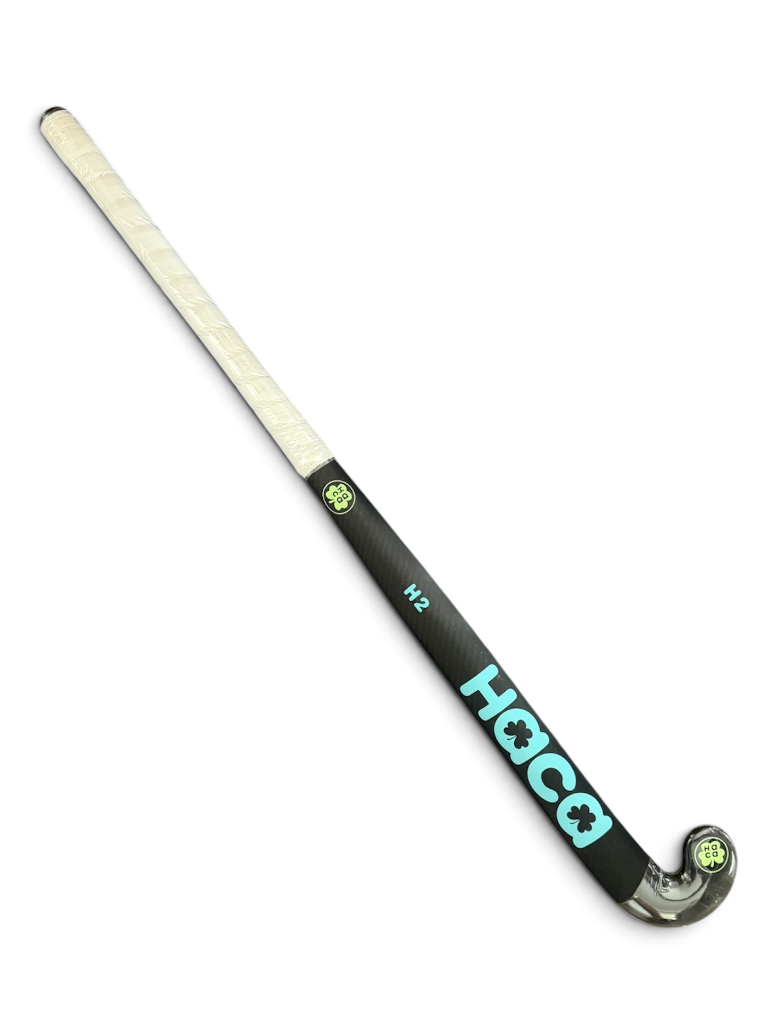 Haca H2 20% Carbon Hockey Stick Black/Cyan