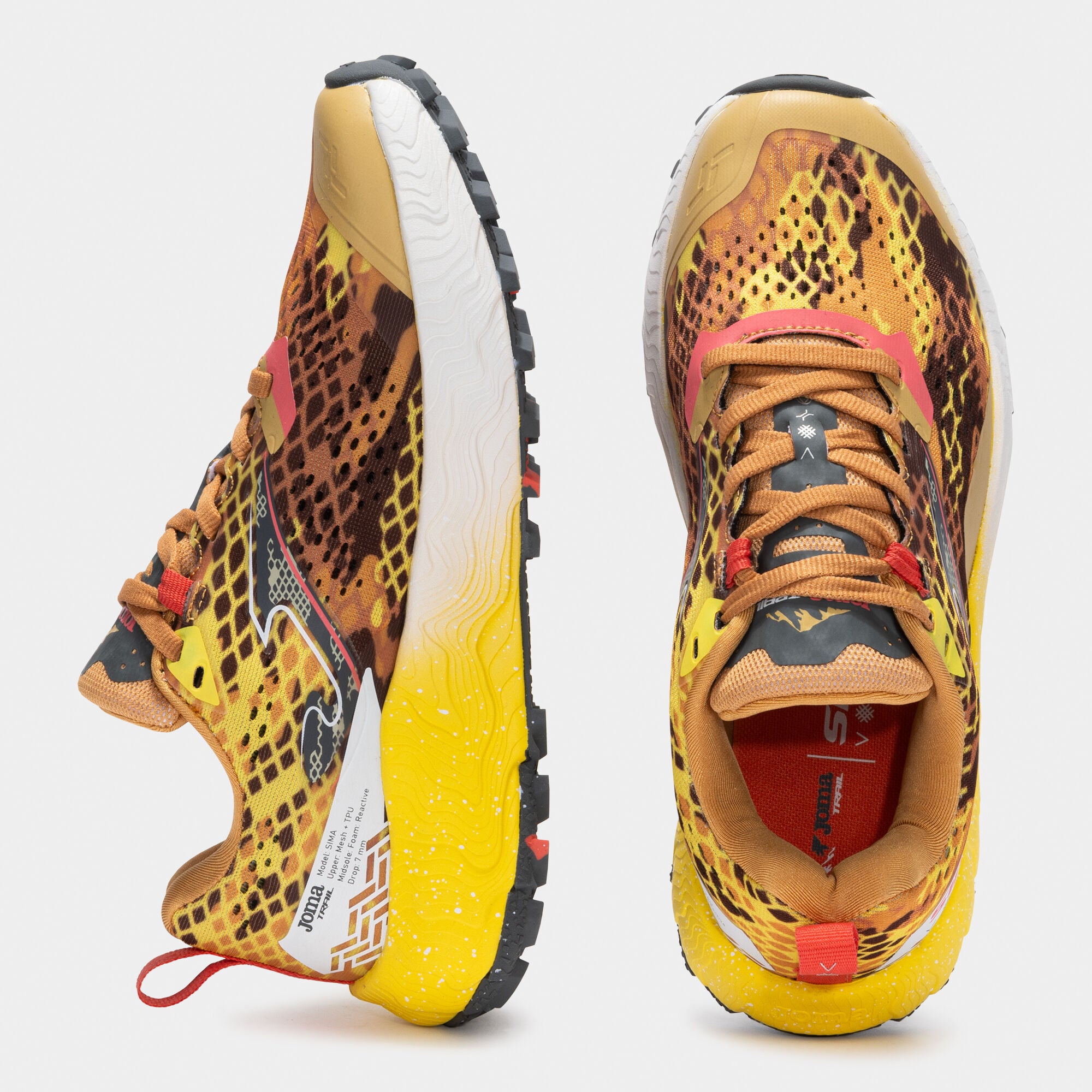 Joma Sima 2526 Mustard Trail Shoe Ladies