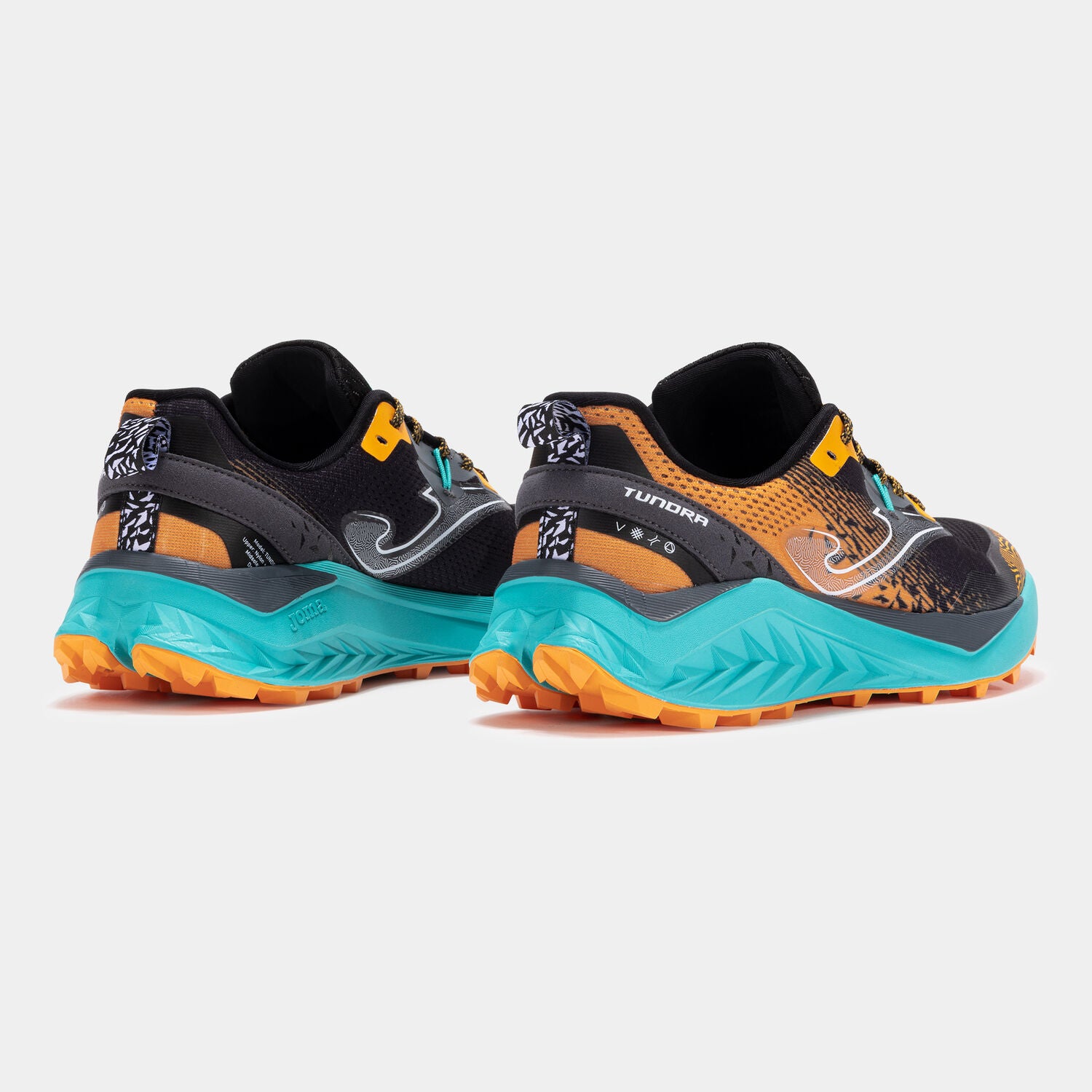 Joma Tundra 2516 Black/Orange Mens Trail Shoe