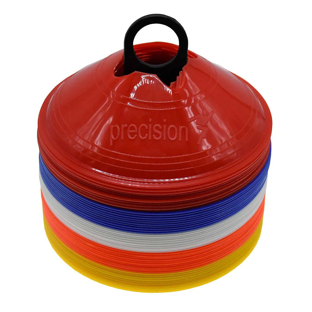 Precision Saucer Cones Assorted Colours Set of 50 Markers