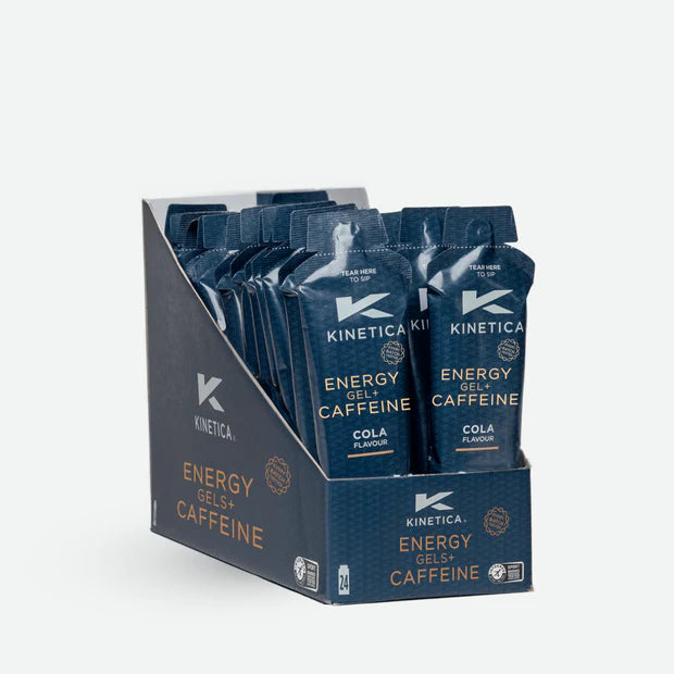 Kinetica Caffeine Gels 70g Box of 24, Cola