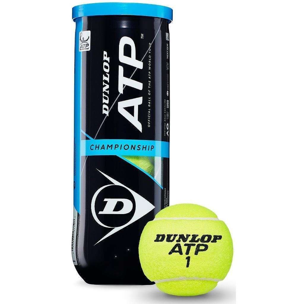 Dunlop ATP Championship Tennis Balls, Tube of 4