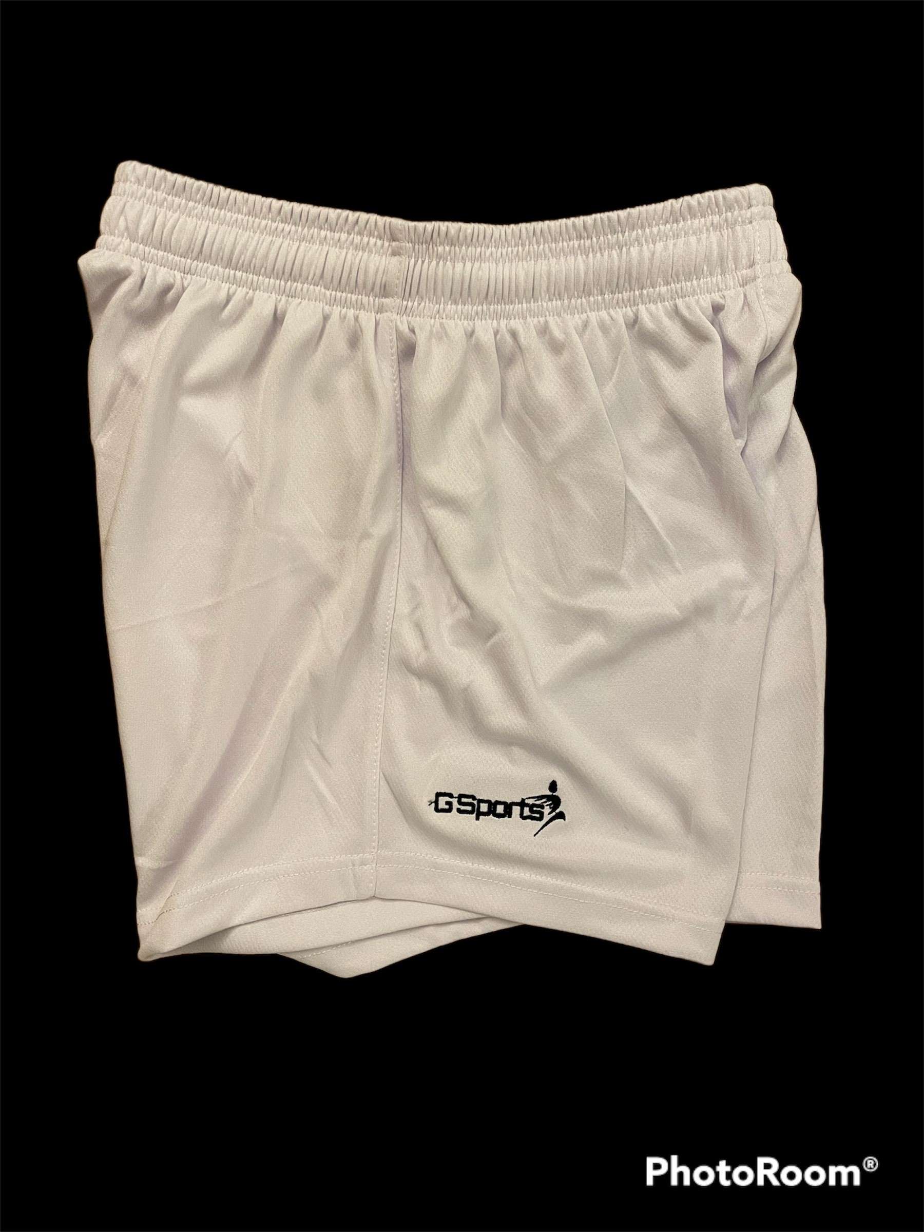 GSports GAA Shorts, White