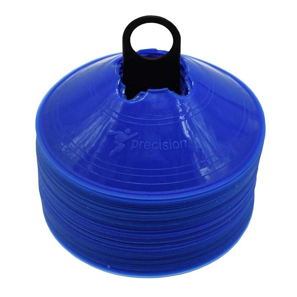 Precision Saucer Cones Blue Set of 50 Markers