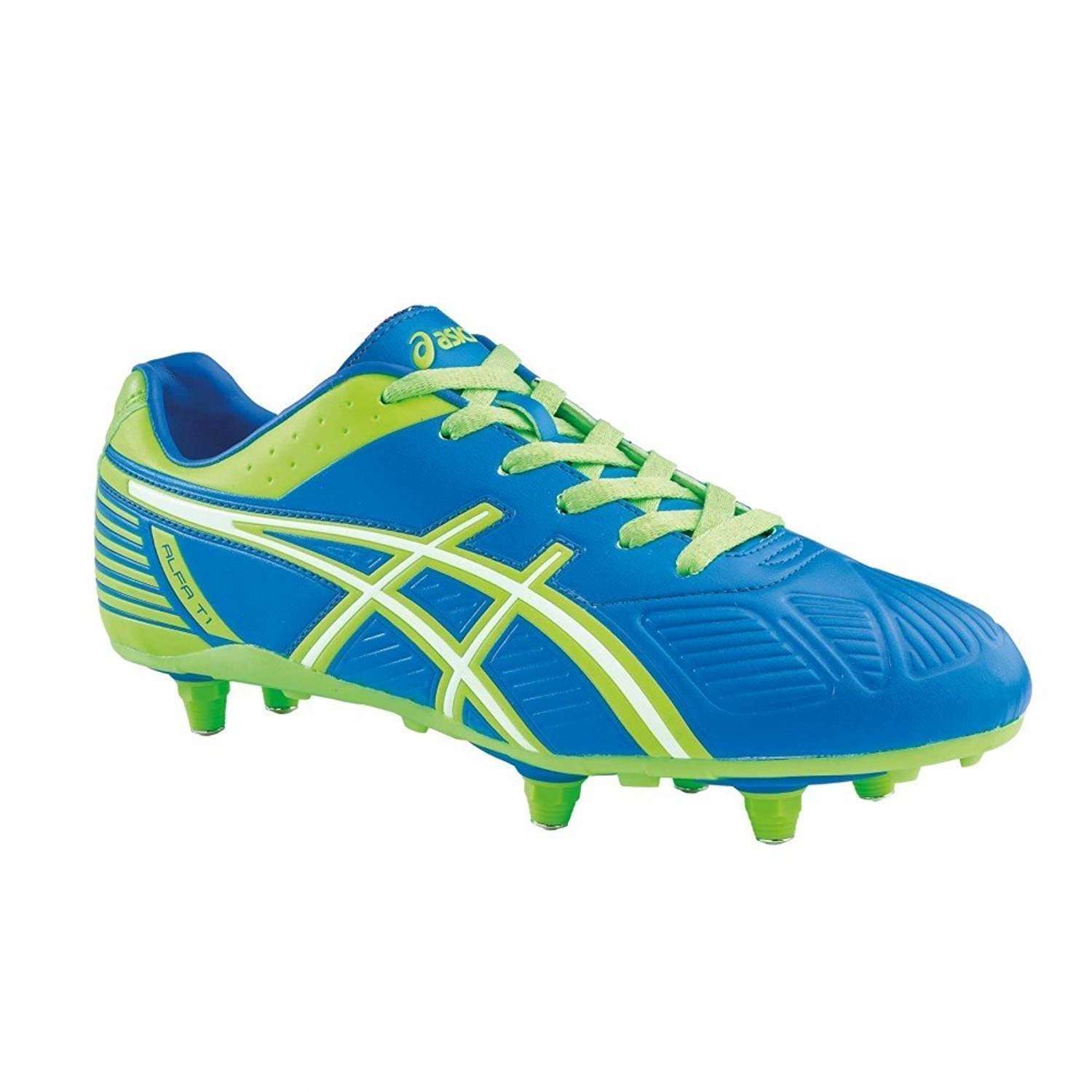 Asics Alfa T1 6-Stud Boot Blue