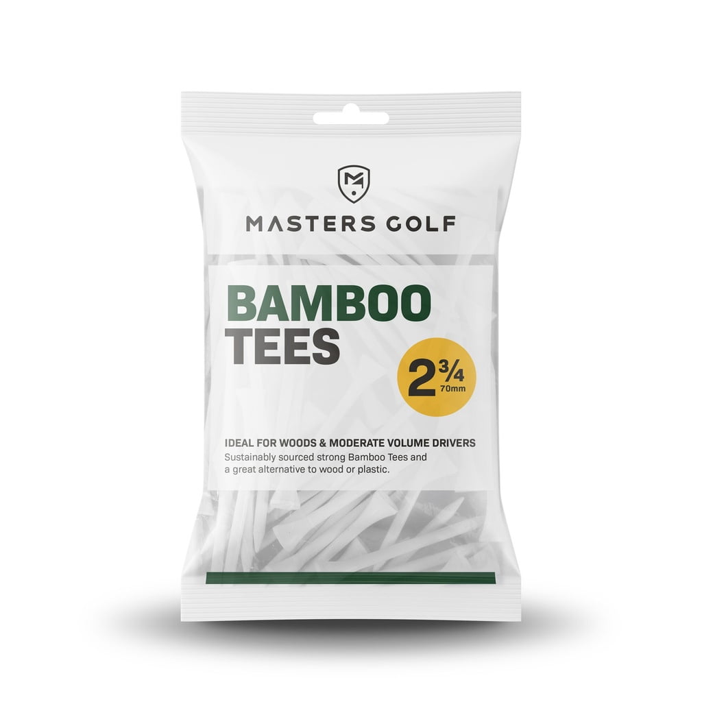 Masters Bamboo Golf Tees 2 3/4" Pack of 20