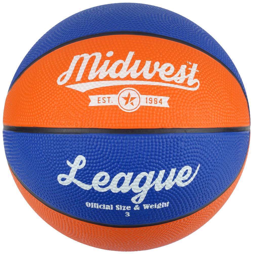Midwest League Basketball Blue/Orange