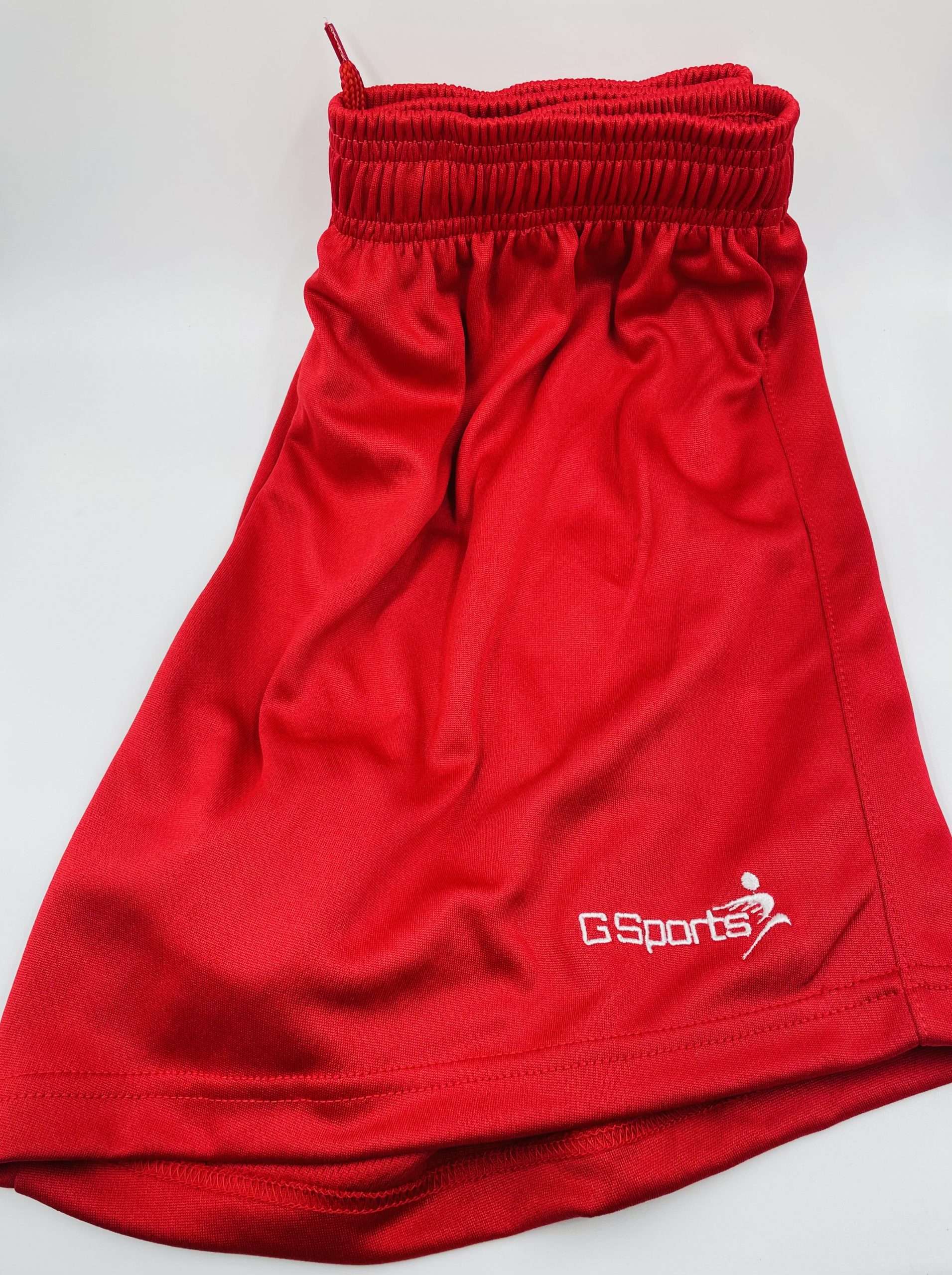 G Sports Soccer Shorts Red
