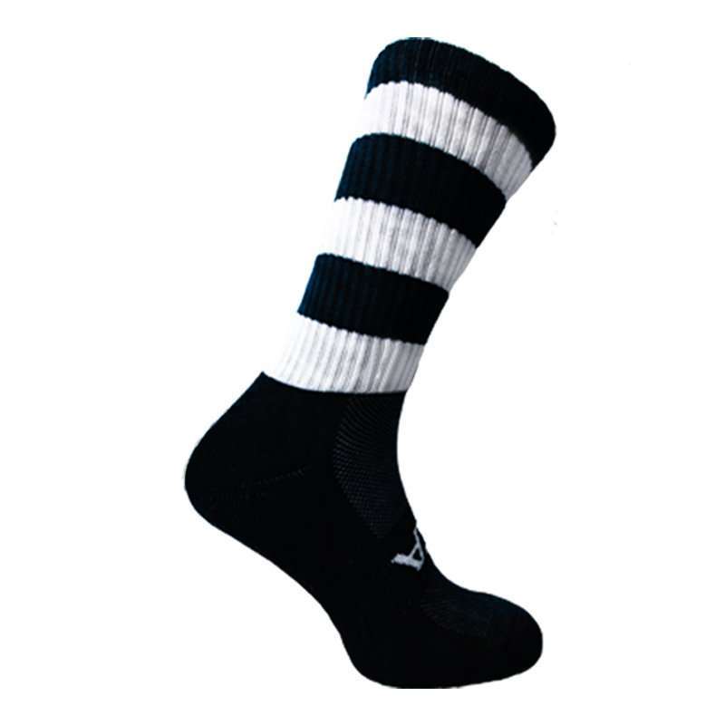 Atak Mid-Leg Sock Black/White