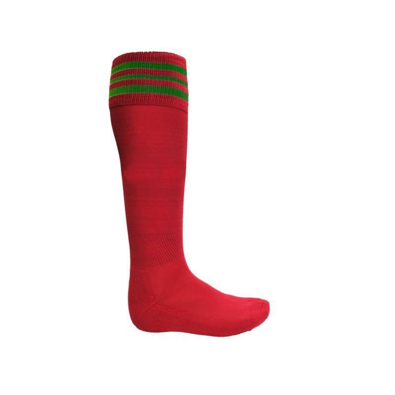 Atak Full Length Sock Red/Green