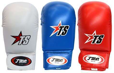 Cimac Competition Karate Mitts Without Thumb - White