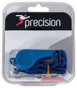 Precision Plastic Whistle and Lanyard
