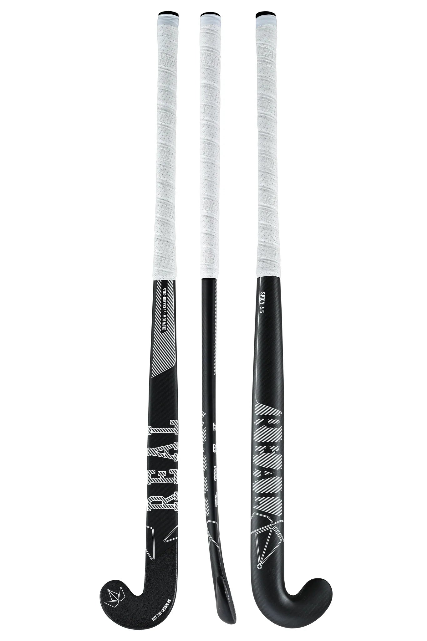 Real Hockey Spicy 55 Hockey Stick - XLOW BOW
