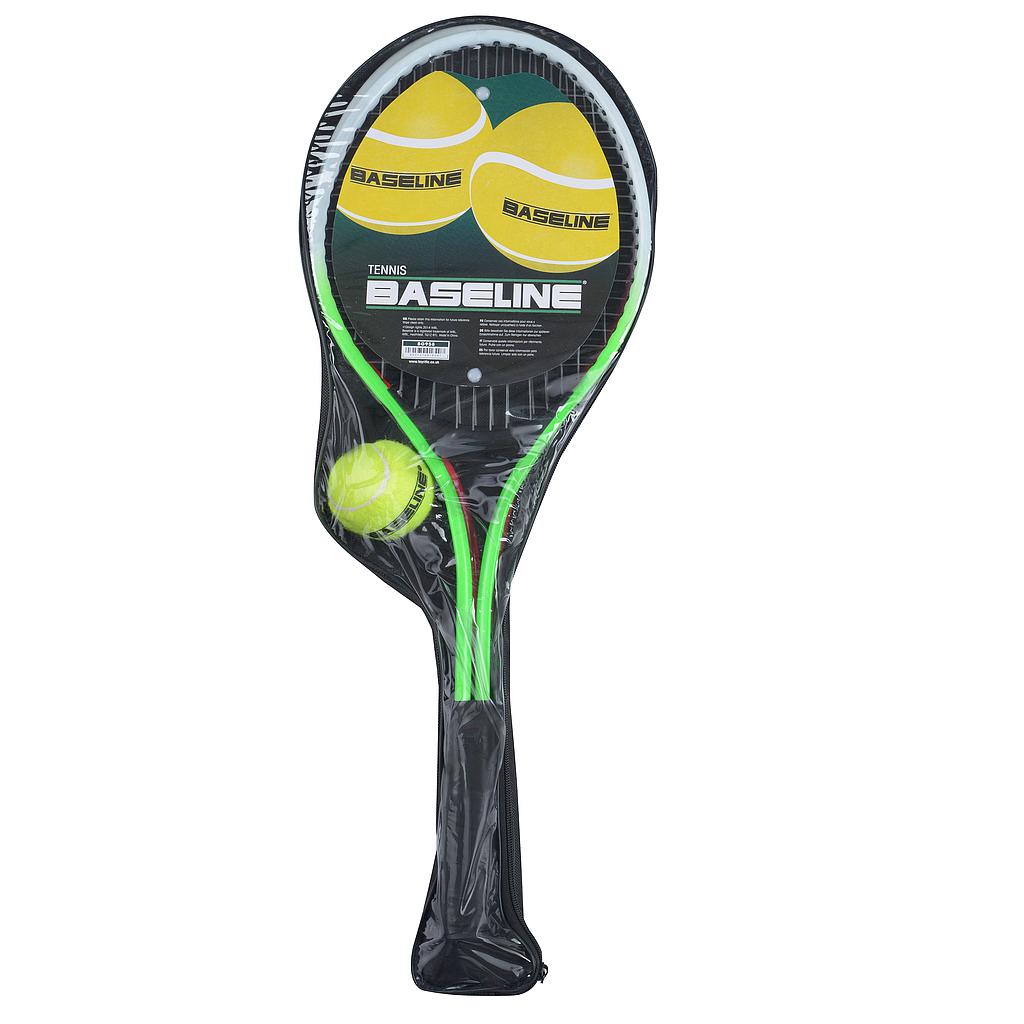Baseline Junior 2 Player Tennis Racket Set