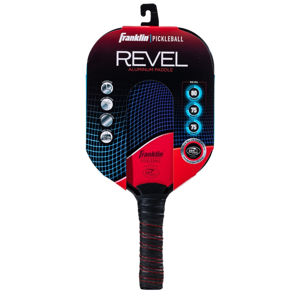Franklin Revel Pickleball Paddle, Red