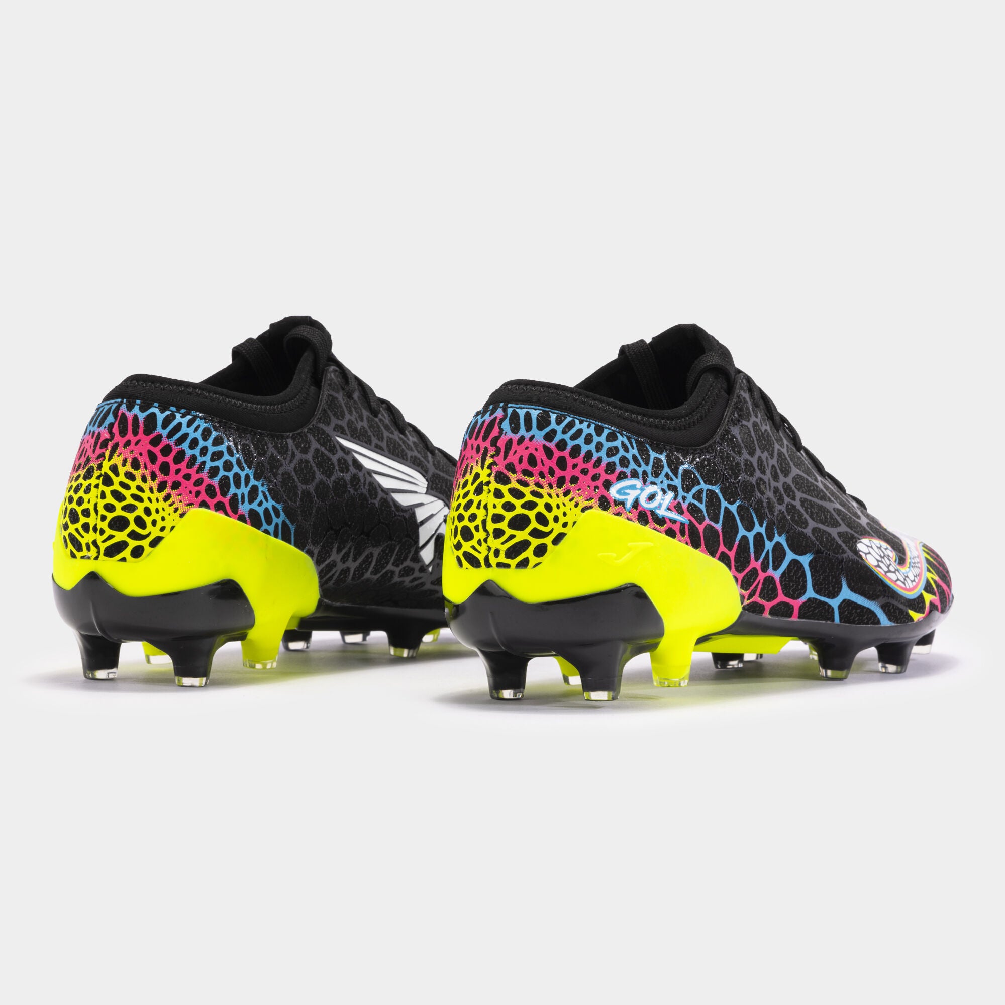Joma Gol 2401 Black Lemon Fluo Football Boot
