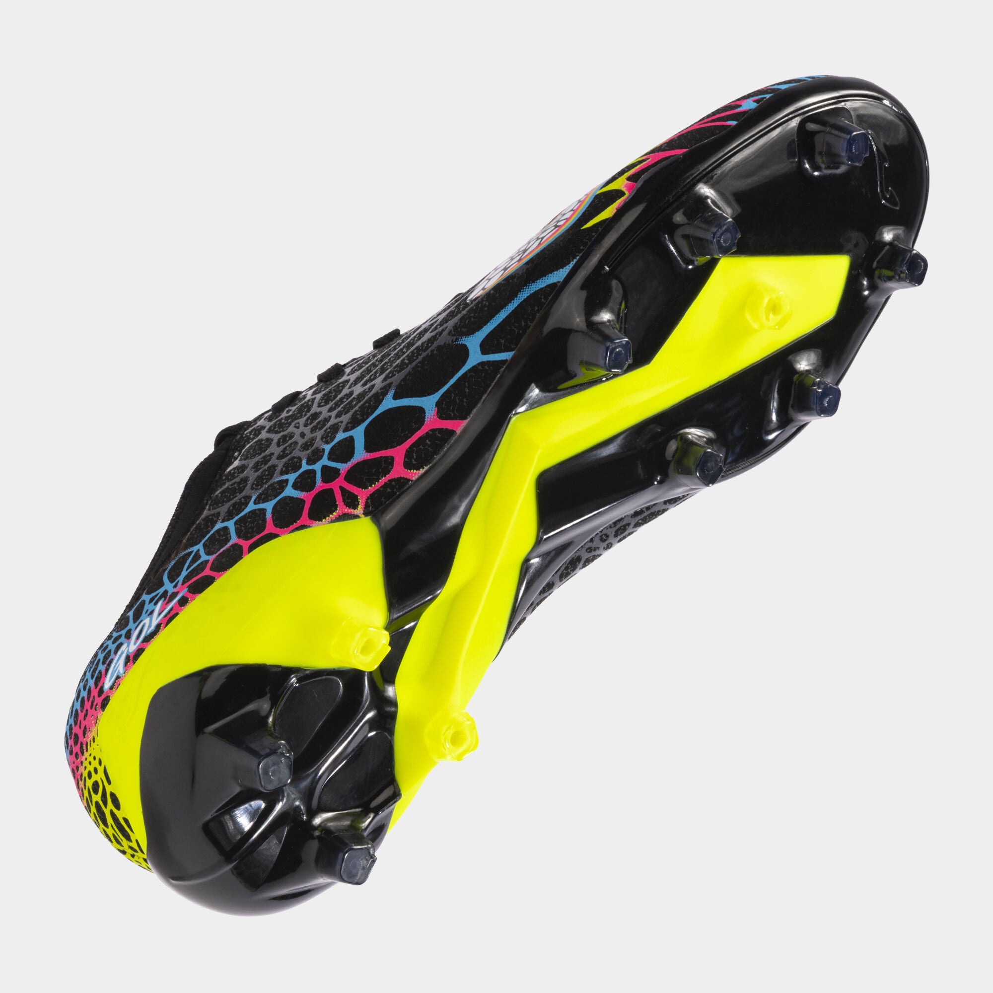 Joma Gol 2401 Black Lemon Fluo Football Boot