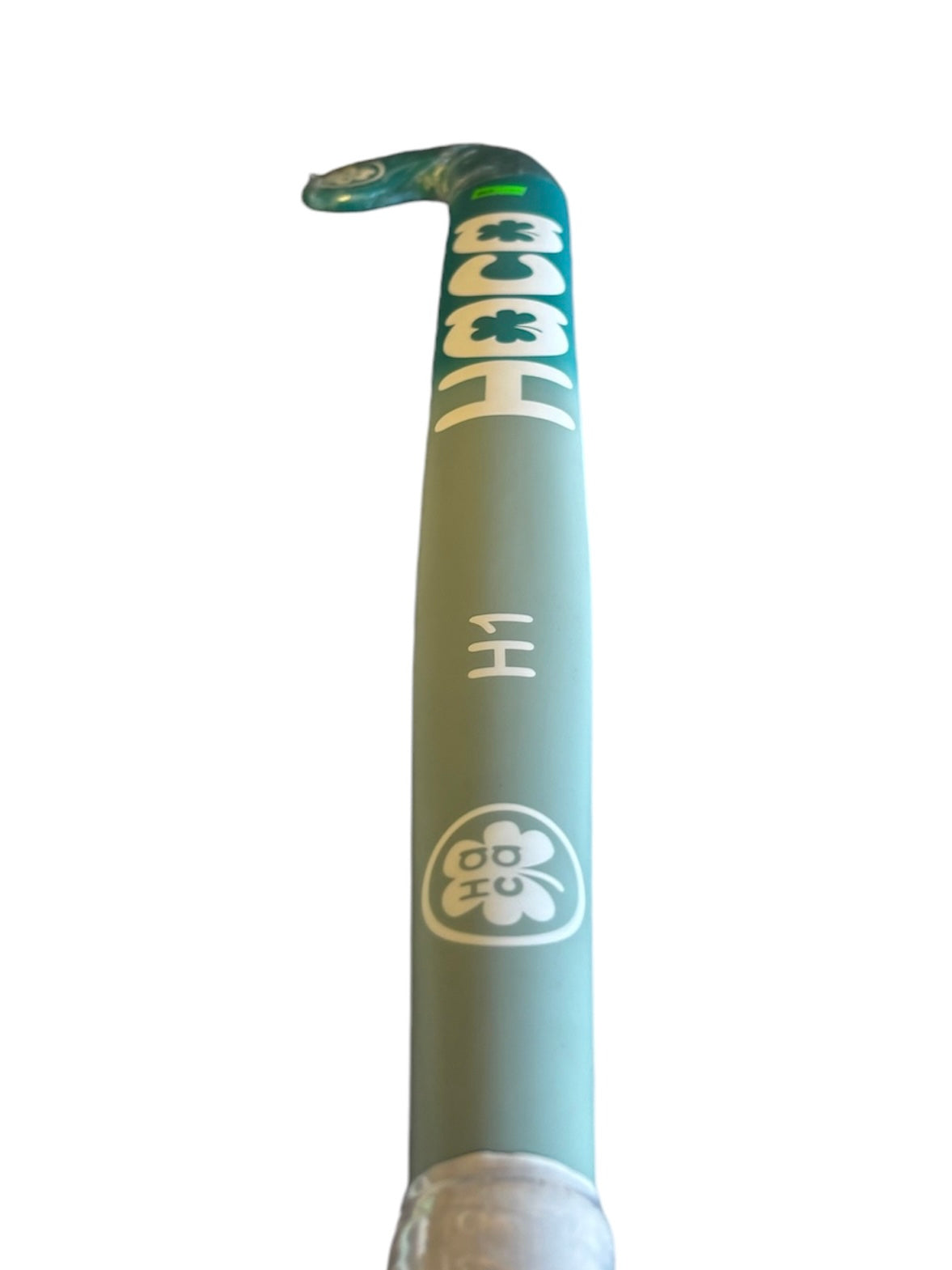 Haca H1 MidBow Hockey Stick, Teal/Silver