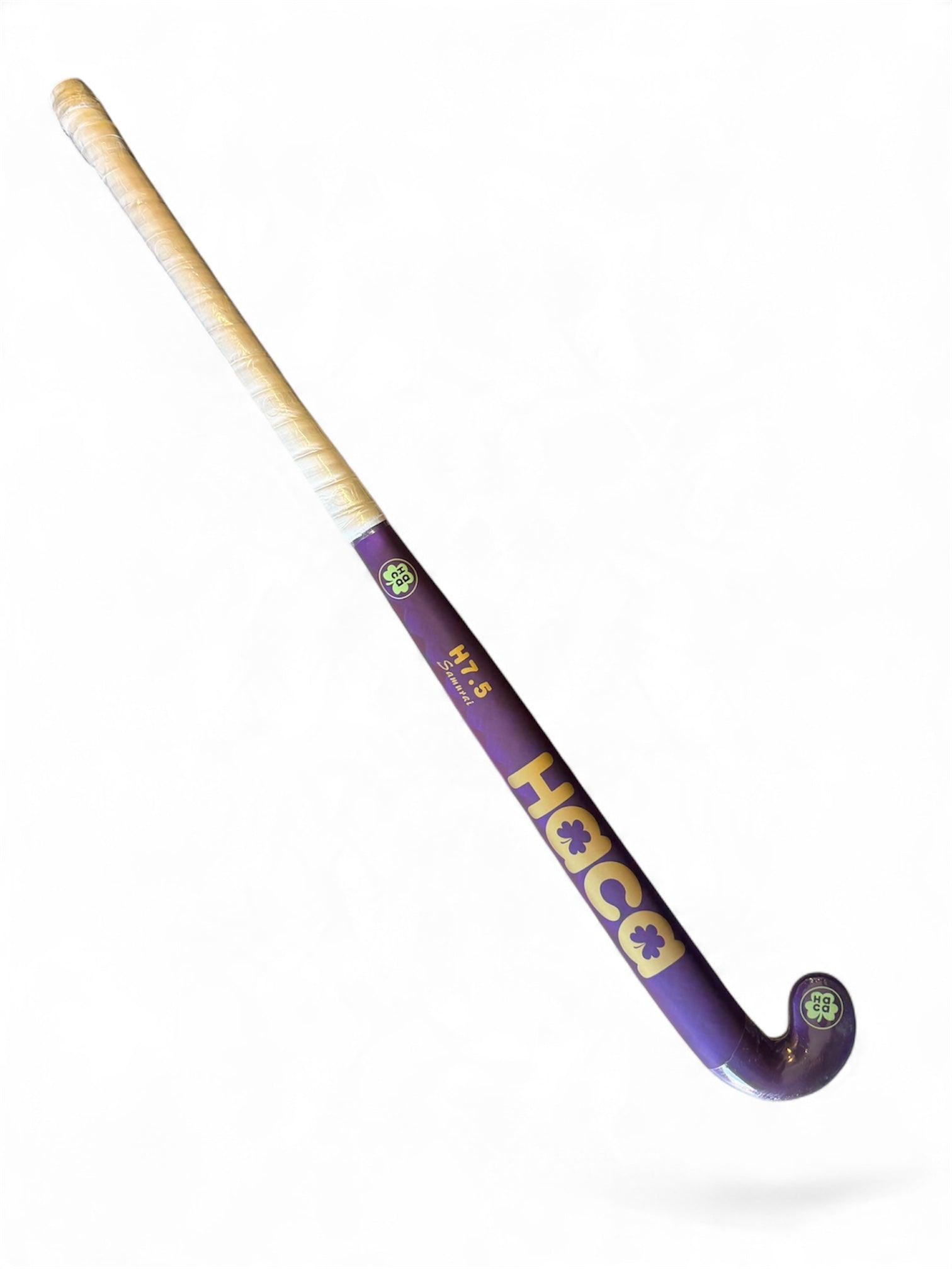 Haca H7.5 18K Samurai LowBow Hockey Stick Purple/White