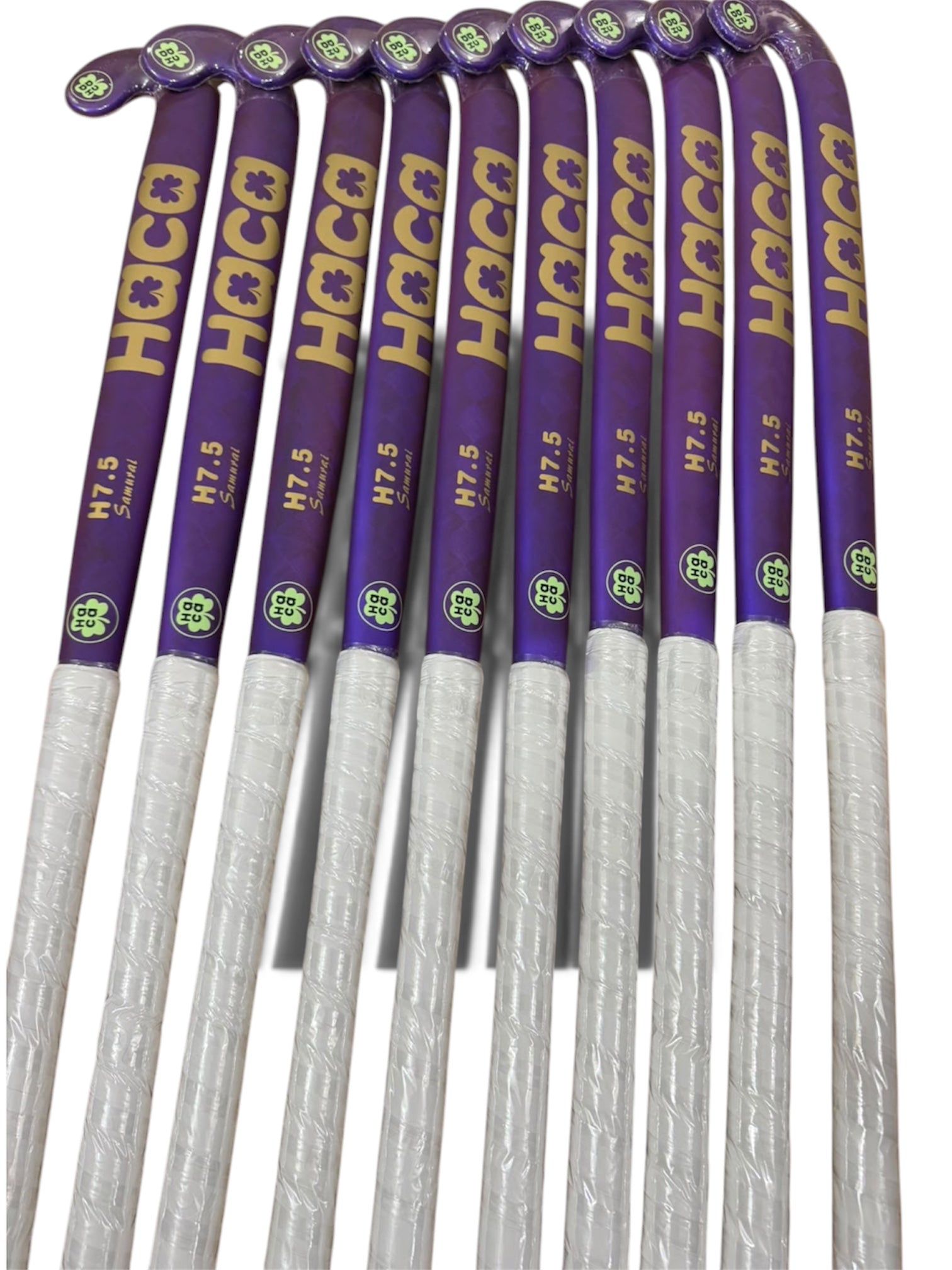 Haca H7.5 18K Samurai LowBow Hockey Stick Purple/White