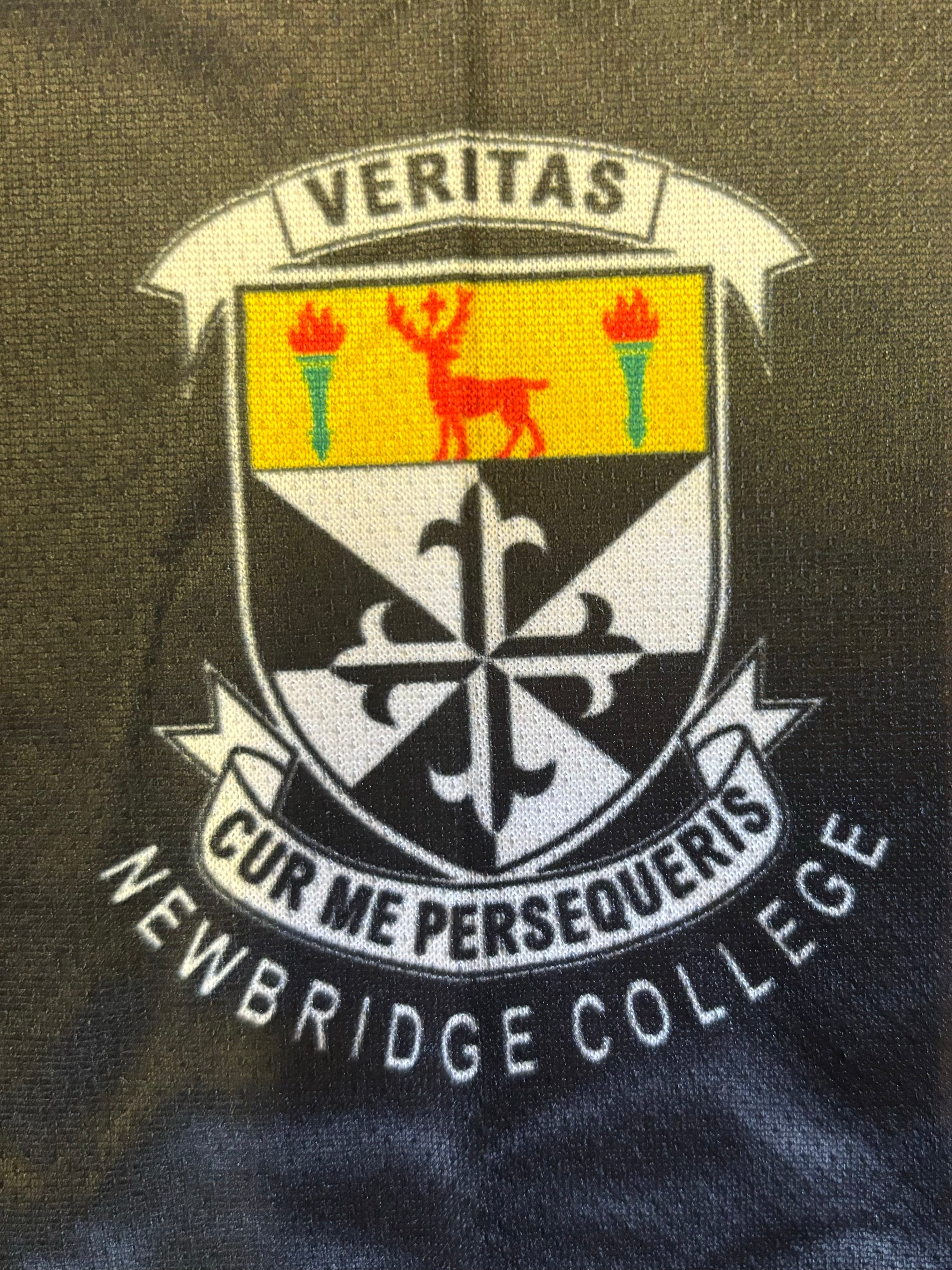 Newbridge College Hockey Jersey, Black/Wht