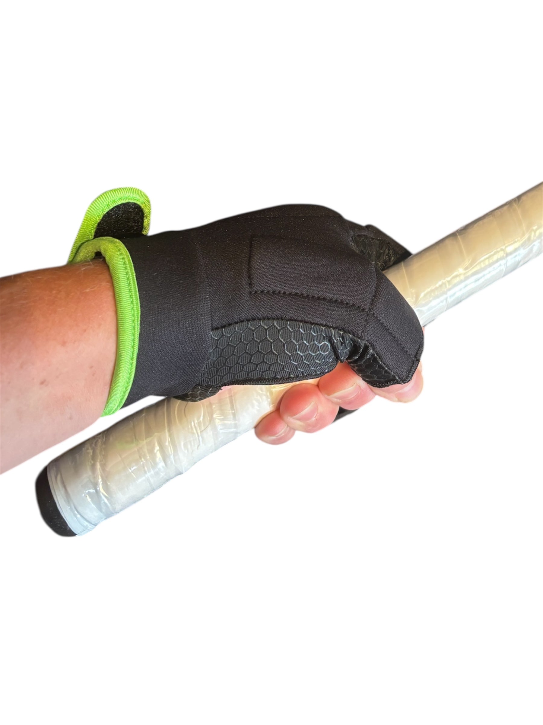 Haca Protective Hockey Glove Left Hand Blk/Green