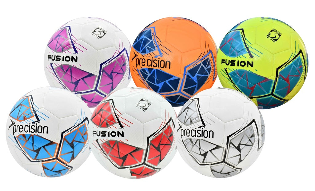 Precision Fusion FIFA Basic Training Ball Set of 10 with free Mesh Bag