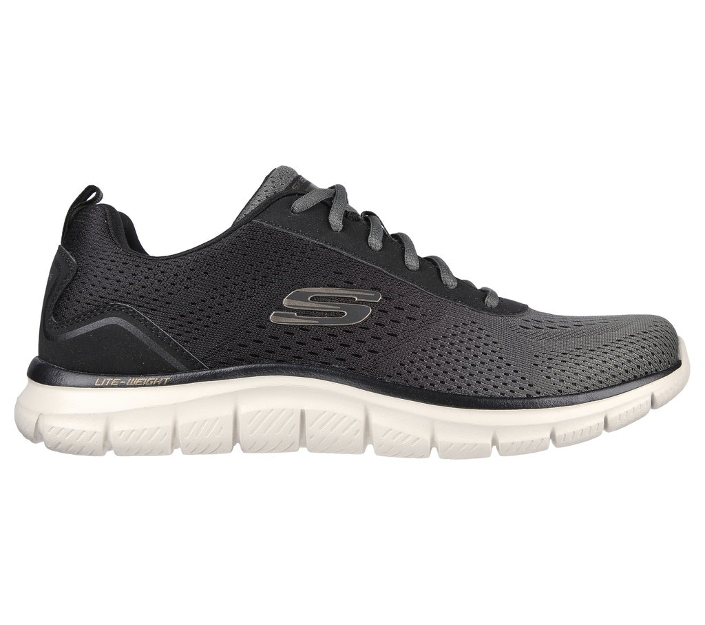 Skechers Track Mens Shoe (Grey/Black)