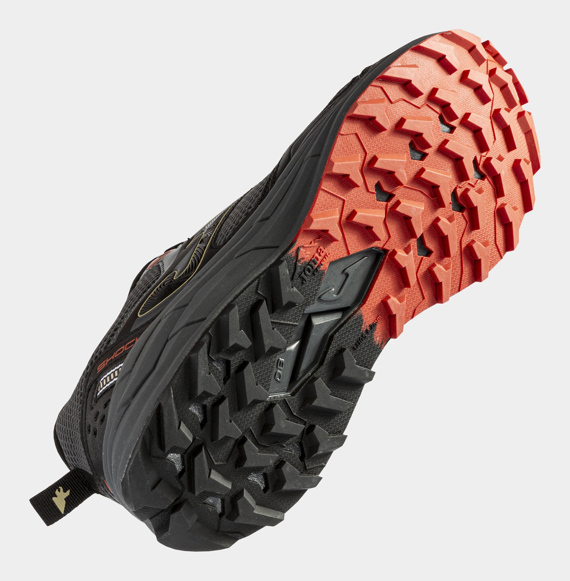 Joma Shock 2422 Trail Shoe Black Red Mens