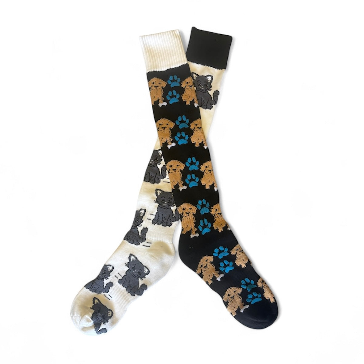Haca Odds Socks - Cats and Dogs Odds. 2 Pack