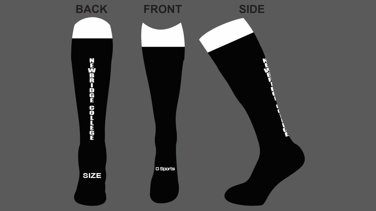 Newbridge College Hockey Sock