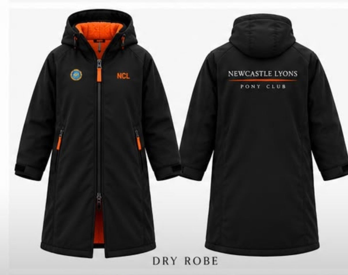 PRE-ORDER Newcastle Lyons Pony Club Dry Robe