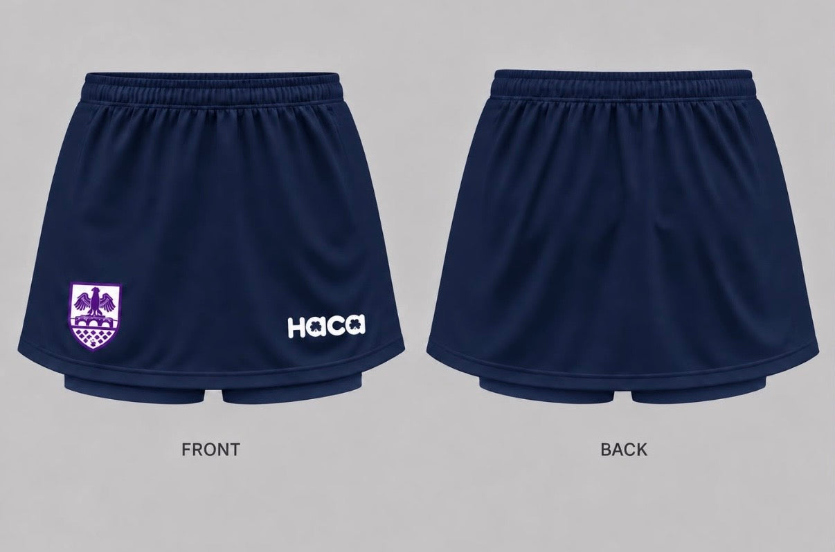 PRE ORDER Enniscorthy Hockey Club Skort Navy