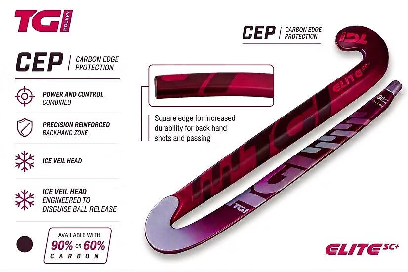 TGI Hockey Elite 11 SC Hockey Stick 90% Carbon