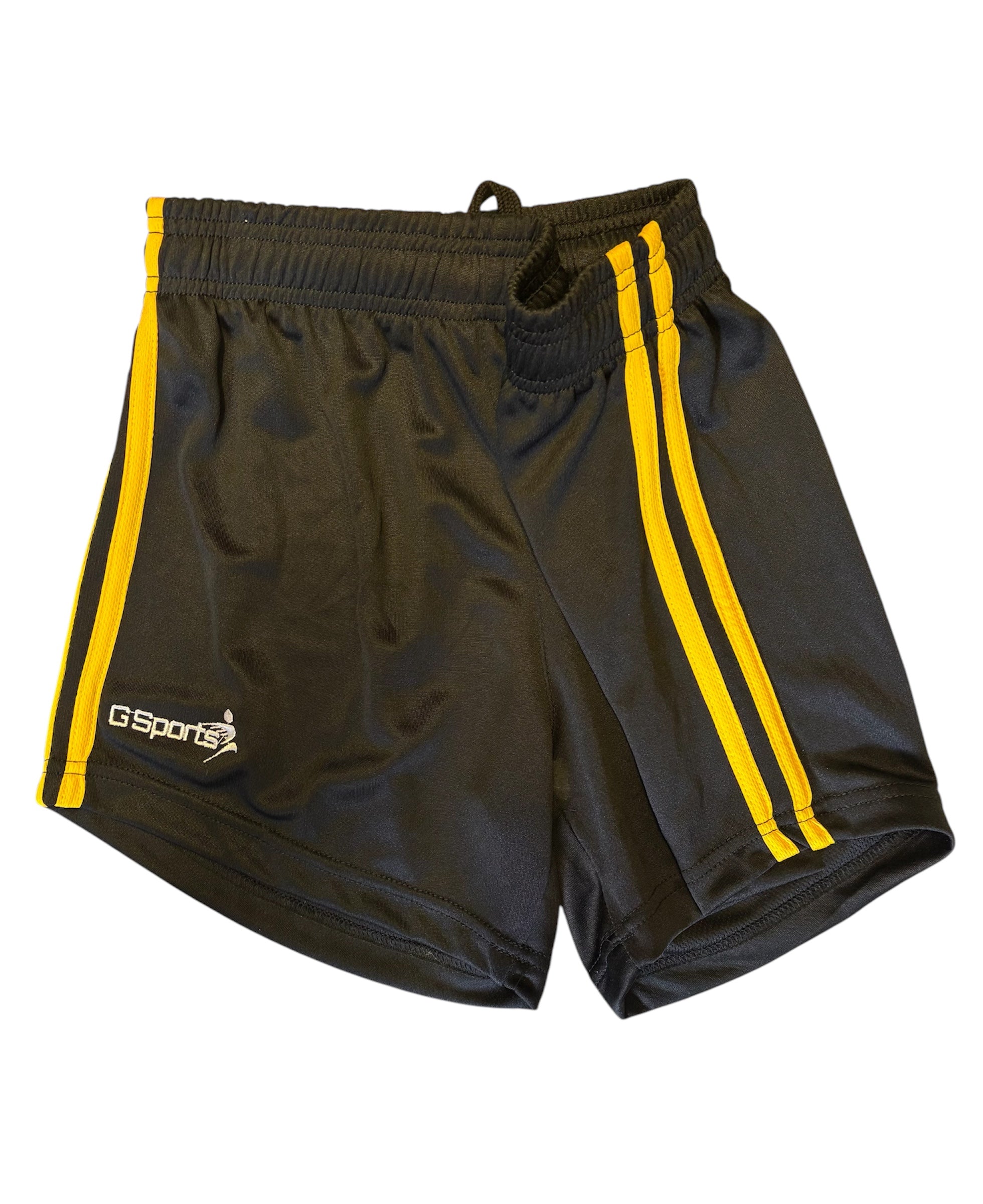GSports GAA Shorts, Black/Gold