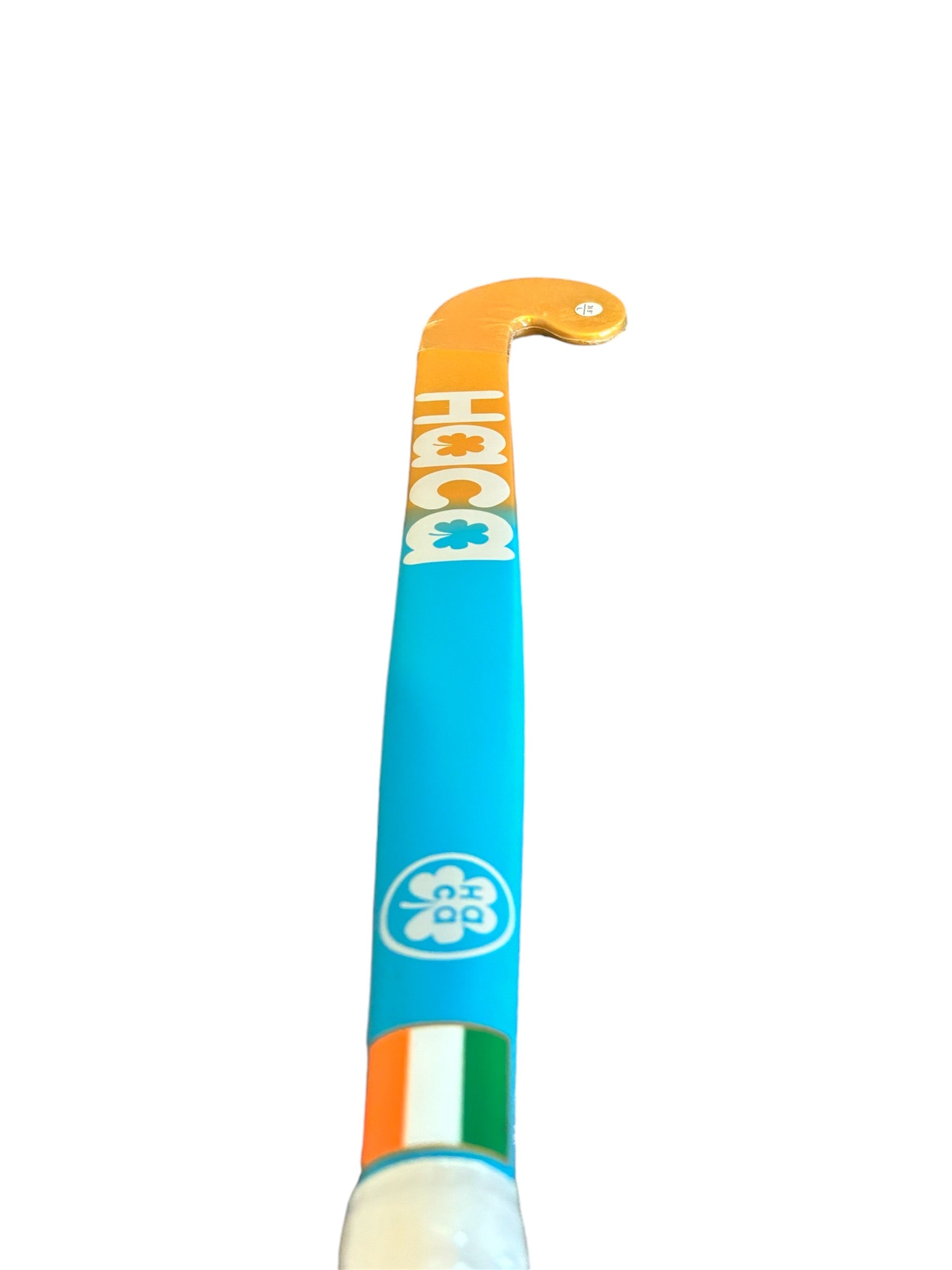 Haca H100 FG Gold/Cyan 100% Fibreglass Hockey Stick